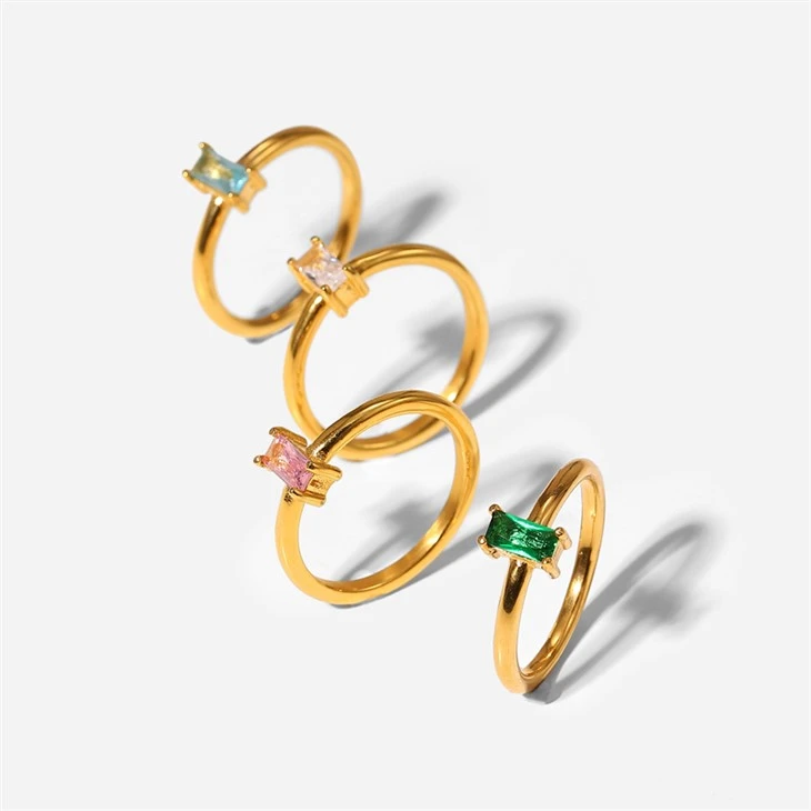 Prong Zircon Ring