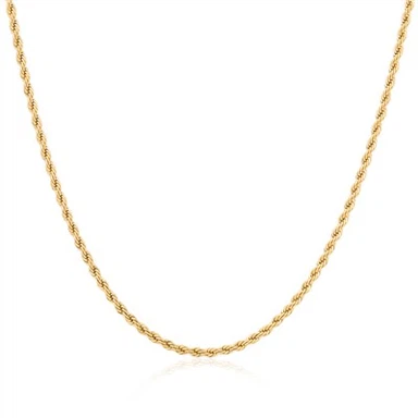3mm Rope Chain Necklace