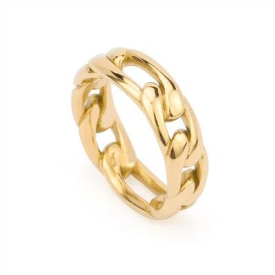 Bold Curb Chain Ring