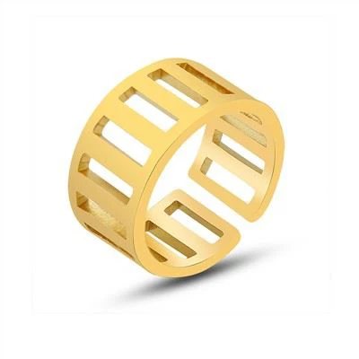 Geometric Shape Ring