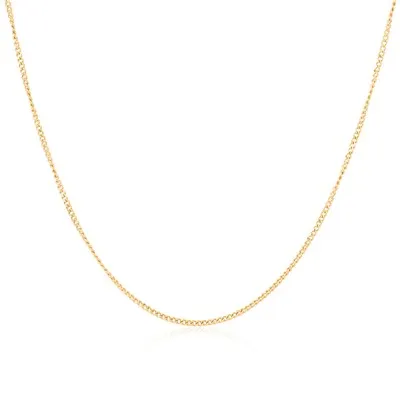 Gold Plated Curb Chain