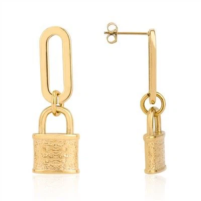 Padlock Stud Earrings