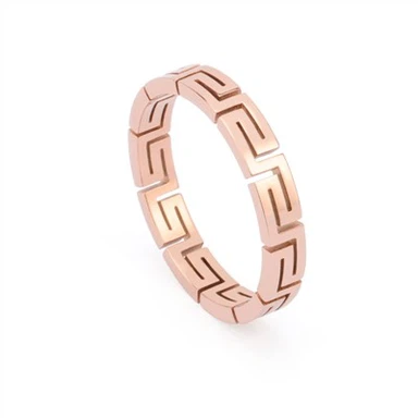 Stainless Steel Geometric Ring