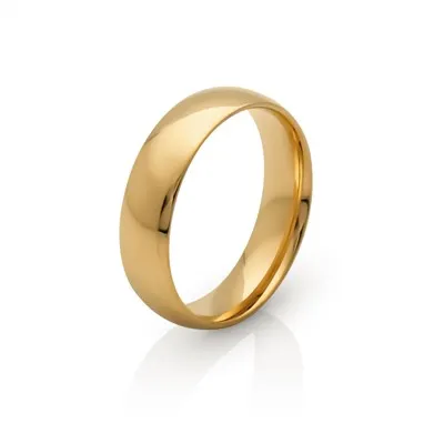 Stainless Steel Wide Band Ring