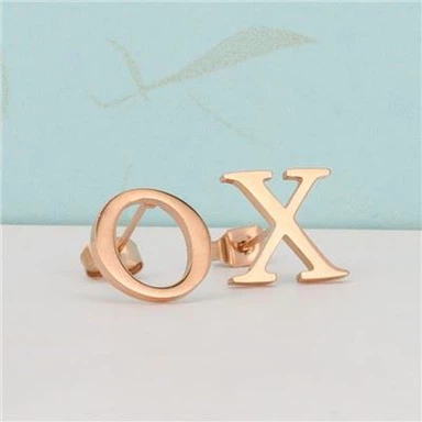 Stainless Steel XO Studs