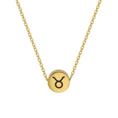 Taurus Horoscope Necklace