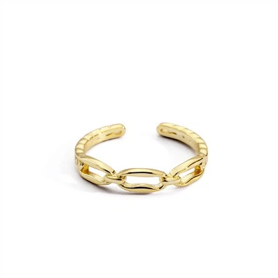 Gold Link Ring