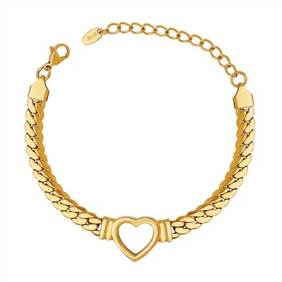 Heart Chain Bracelet