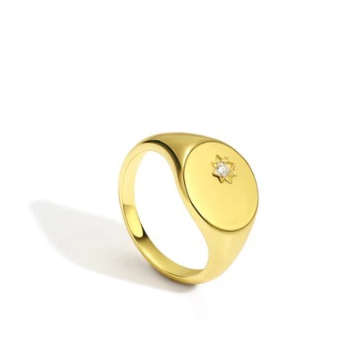 Star Signet Ring