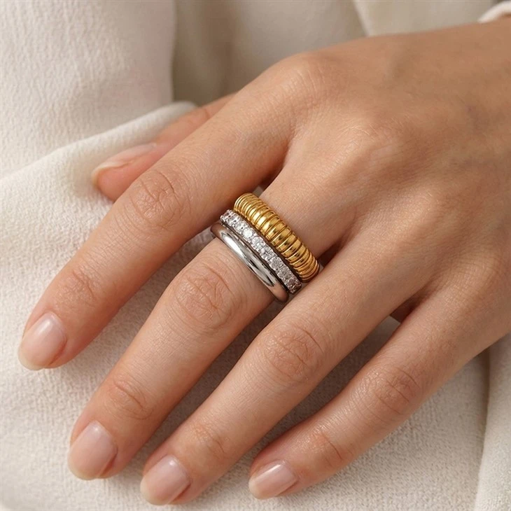 3‑Piece Band Ring Set best