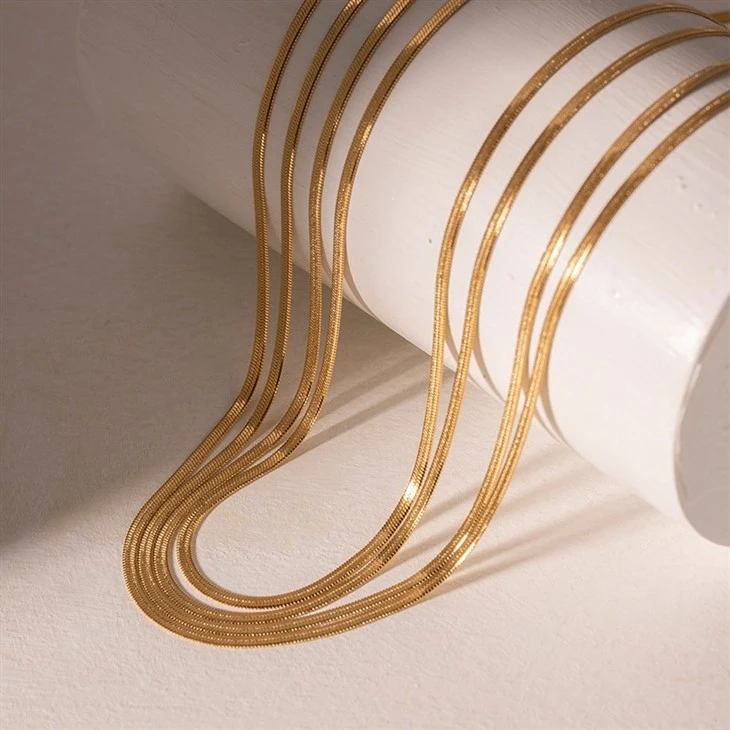 4mm Herringbone Chain Necklace price