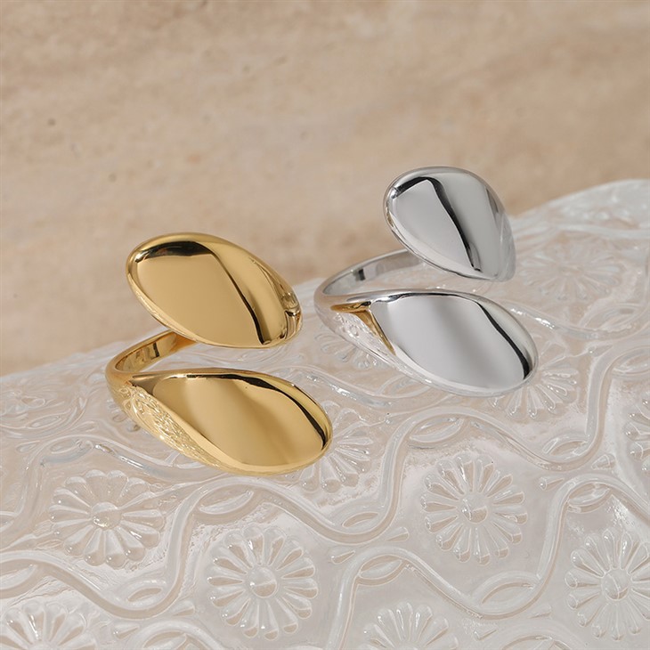 Adjustable Smooth Open Ring