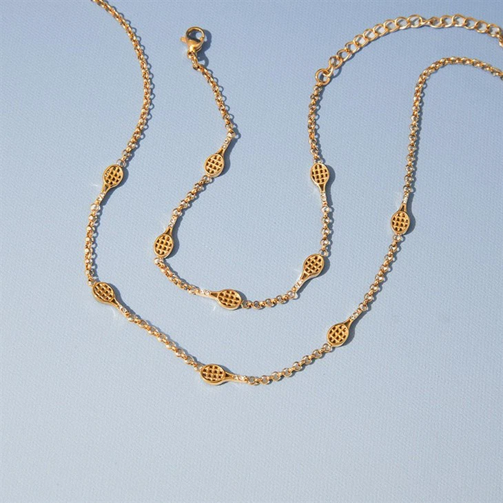 Badminton Racket Pendant Bracelet high quality