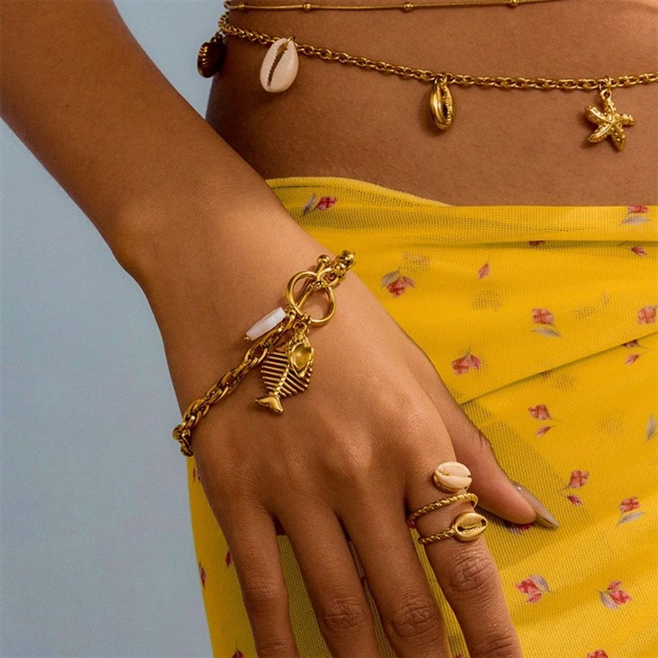 Beach Charm Bracelet