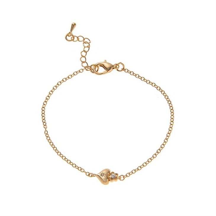 Dainty Heart Chain Bracelet suppliers