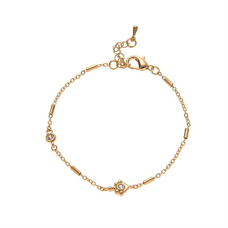 Dainty Heart Chain Bracelet manufacturers
