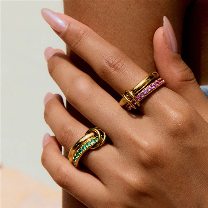 Double Row Tennis Ring