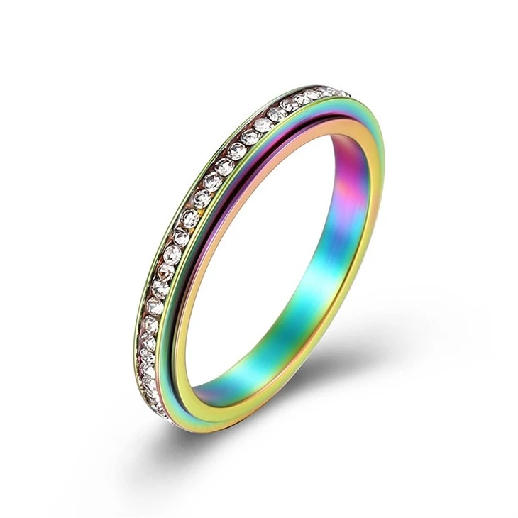 Eternity Anxiety Spinning Ring high quality