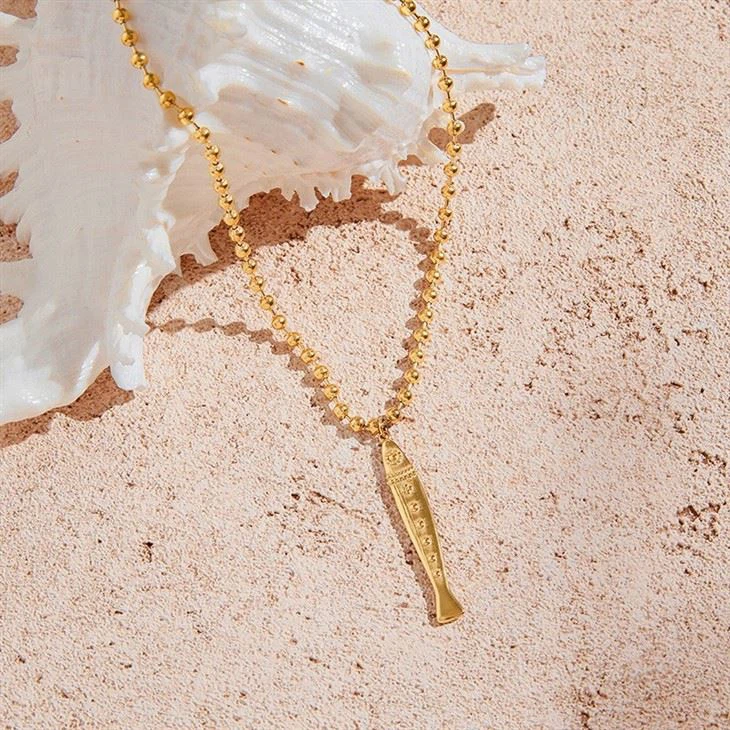 Fish Pendant Necklace Set price