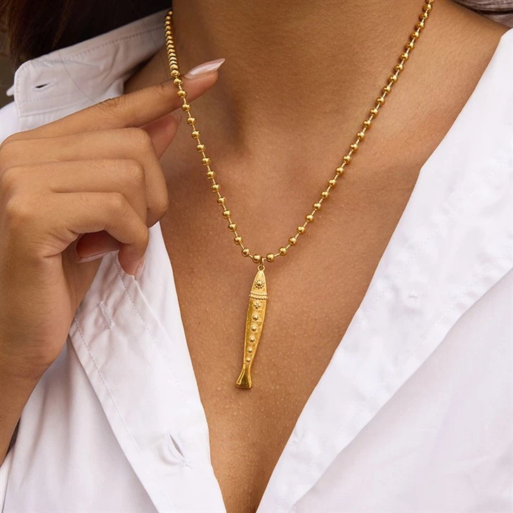 Fish Pendant Necklace Set best