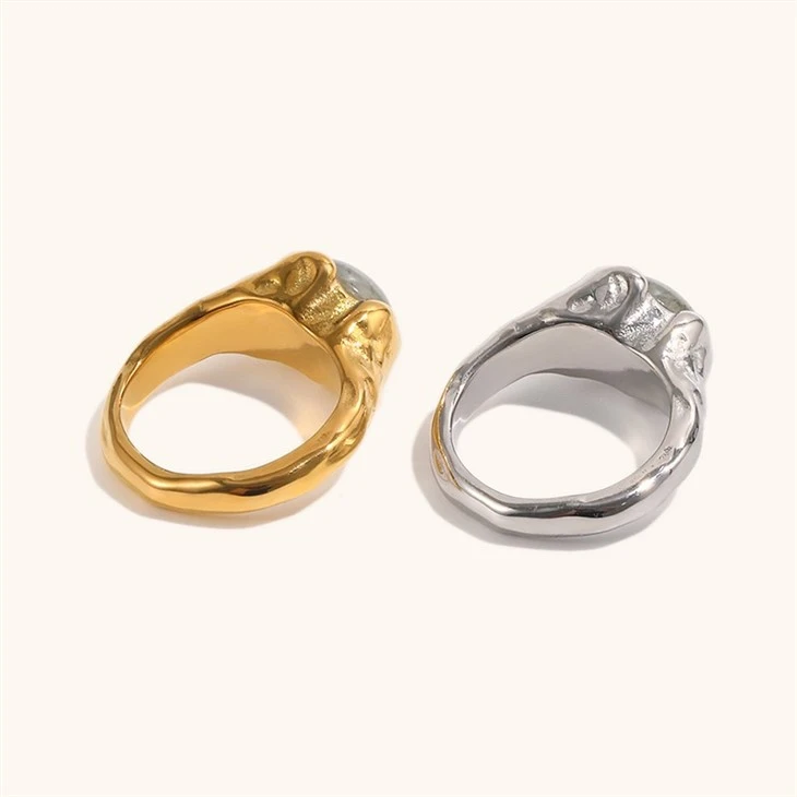 Textured Bezel Grey Aventurine Ring best