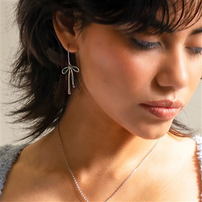 Bow Tie Earrings for Summer Style