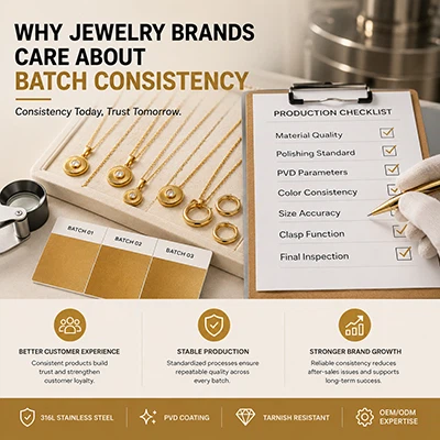 Why Jewelry Brands Care About Batch Consistency