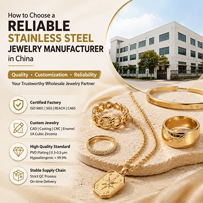 How to Choose a Reliable Stainless Steel Jewelry Manufacturer in China
