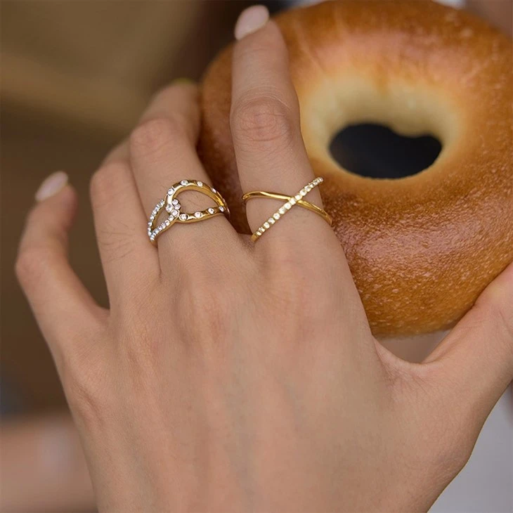 Interlocked Double‑Loop Ring suppliers