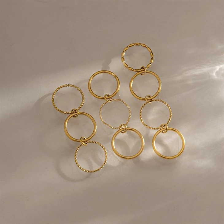 Interlocked Multi Layer Ring price