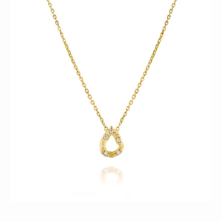 Irregular Teardrop Pendant Necklace suppliers