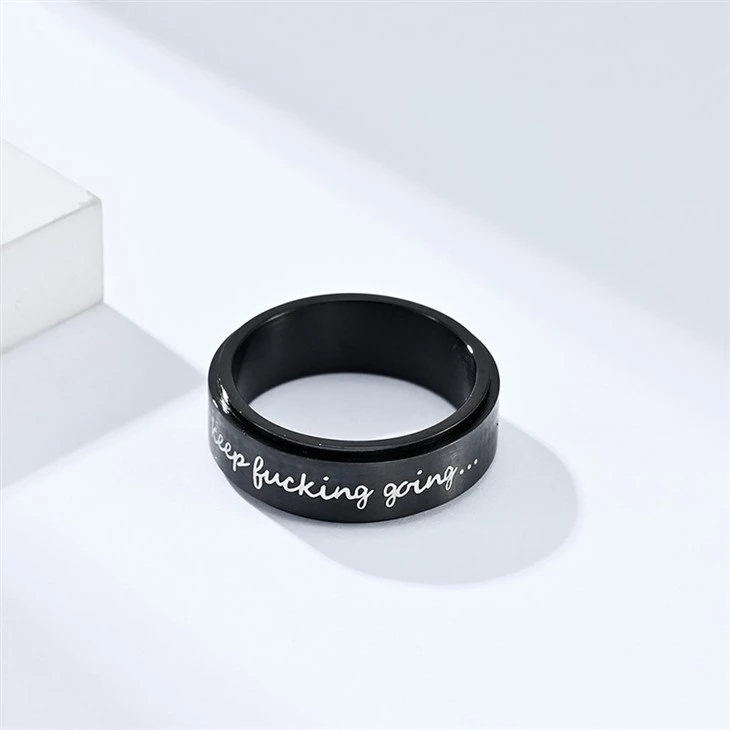 Laser Stainless Steel Spinner Ring best