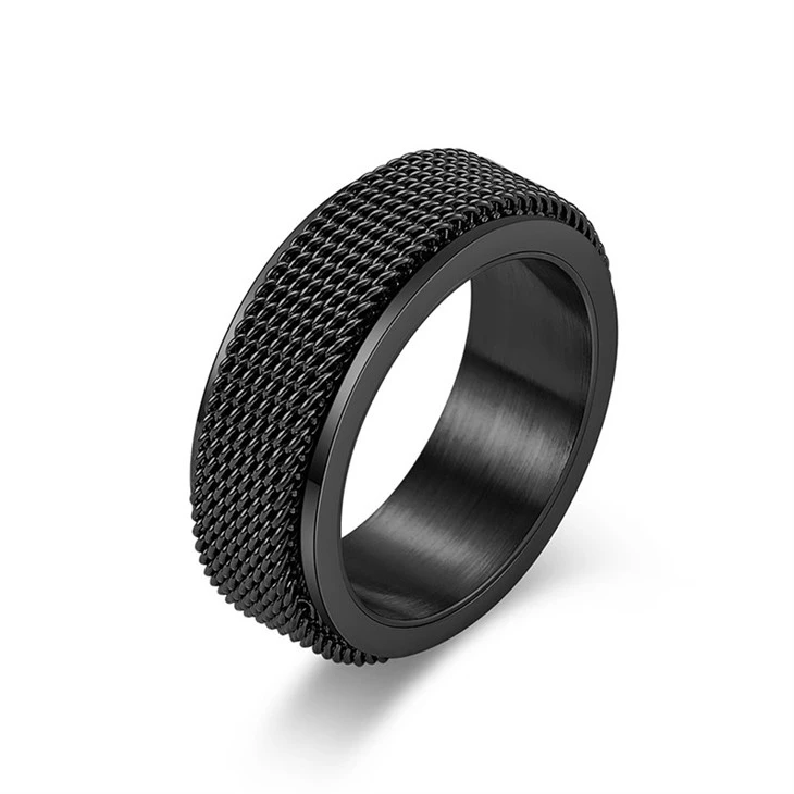 Mesh Stainless Steel Spinner Ring best