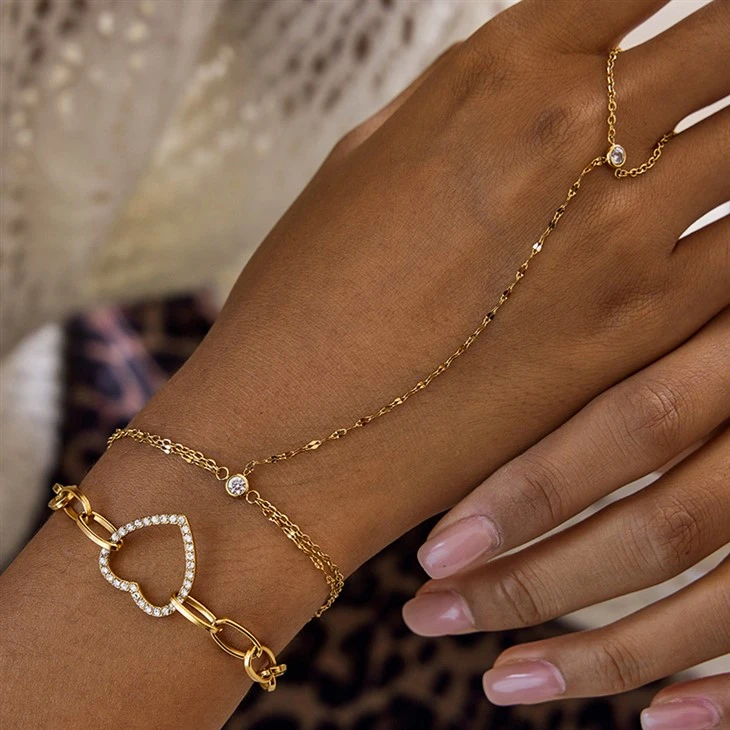 Minimalist Hand Bracelet