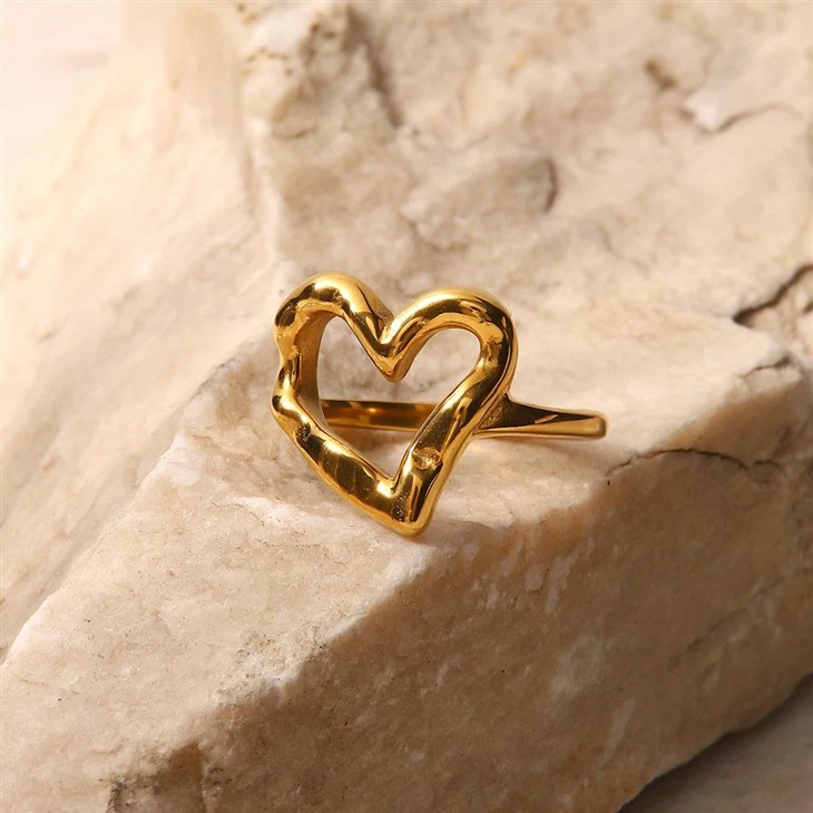 Molten Heart Ring