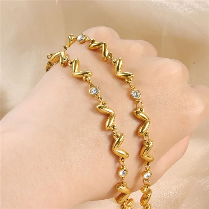 Multi Heart Bracelet