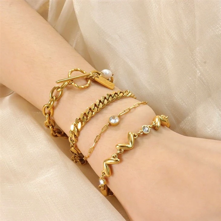 Multi Heart Bracelet