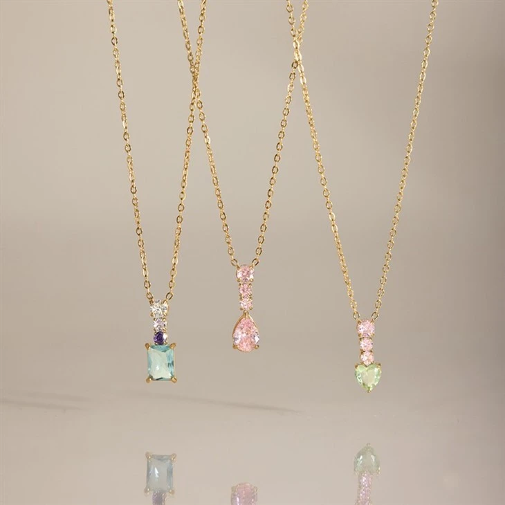 Multi Shape Colorful Necklace price