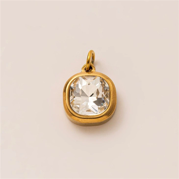 Multi Shape Stainless Steel Birthstone Charms best