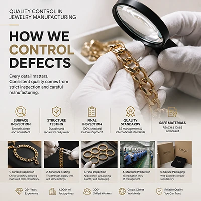Quality Control in Jewelry Manufacturing: How We Control Defects