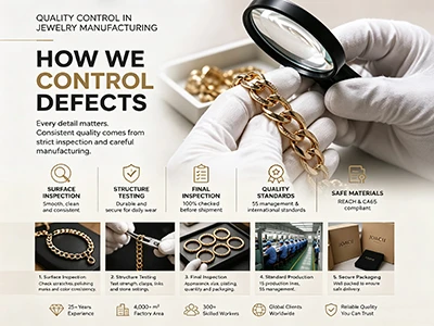 Quality Control in Jewelry Manufacturing: How We Control Defects