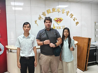 UK Jewelry Client Visits Joacii Silver Factory To Explore 925 Silver Jewelry ...