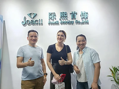 UK Jewelry Client Visits Joacii To Explore Stainless Steel Jewelry