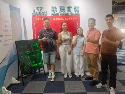 New Netherlands Client Visits JOACII JEWELRY For Stainless Steel Jewelry