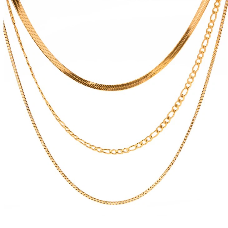 3 Layer Chain Necklace