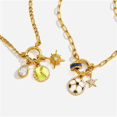 Tennis Pendant Necklace