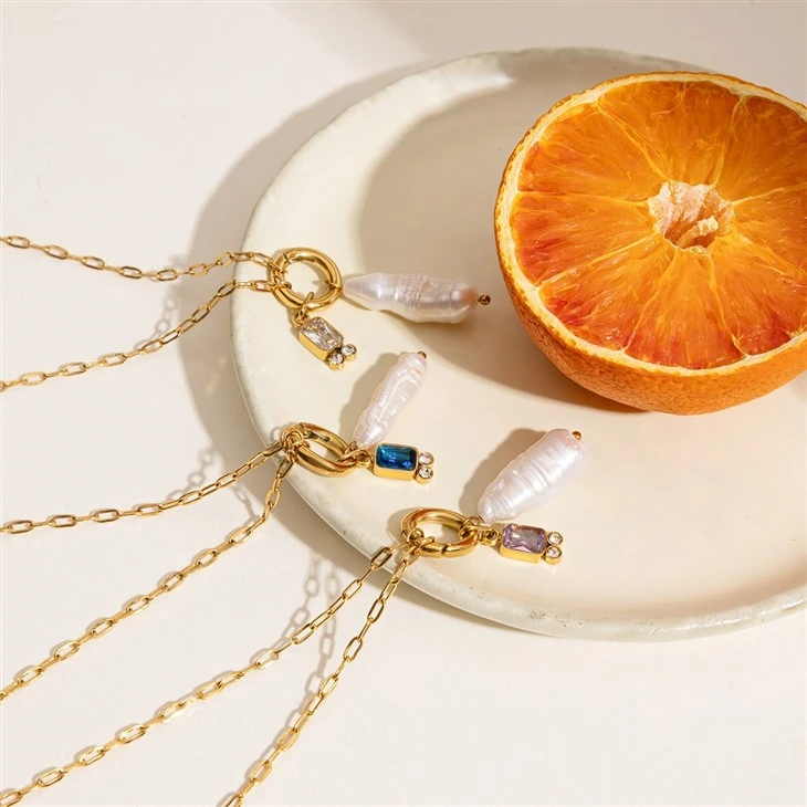 Paperclip Charm Necklace