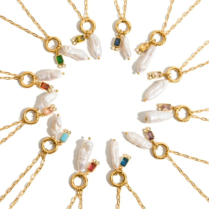 Paperclip Charm Necklace