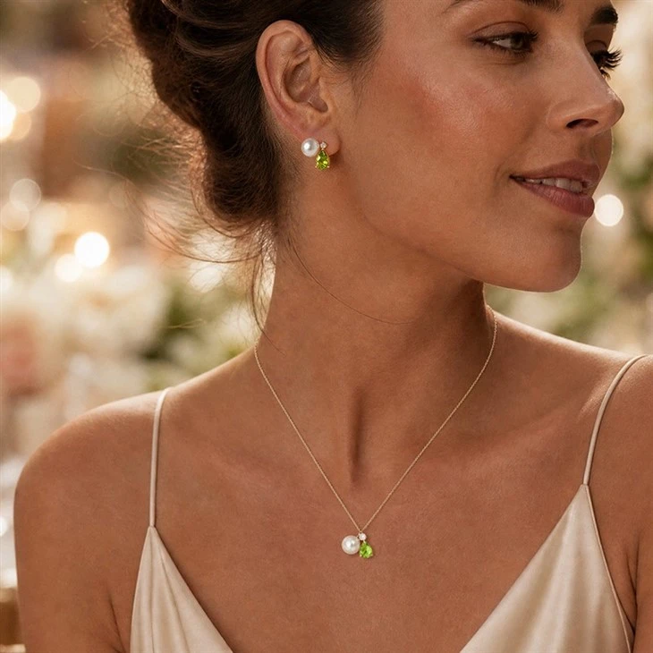 Pearl And Teardrop Necklace suppliers