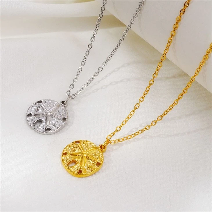 Sand Dollar Pendant Necklace factory